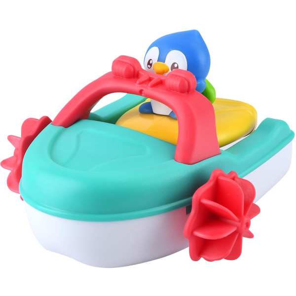 Vaničková loďka s tučňákem na natažení