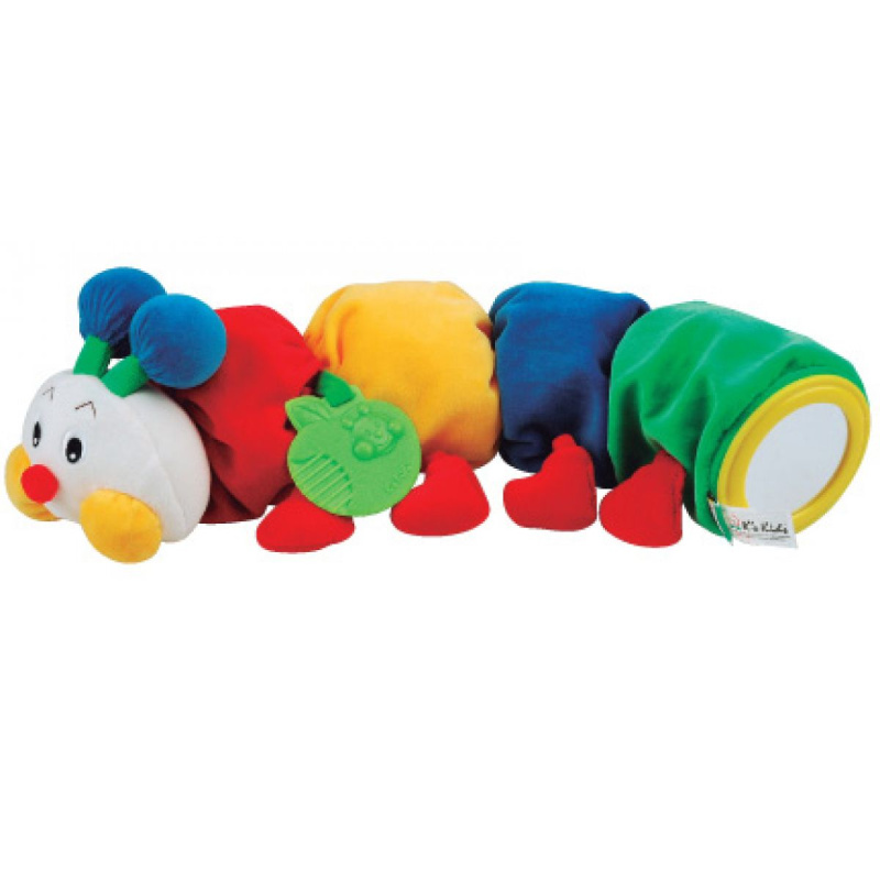 K’s Kids - Stonožka s kousátkem, 48cm dlouhá