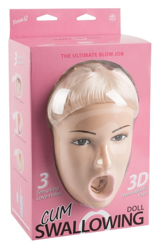Nafukovací panna Blow job Tessa