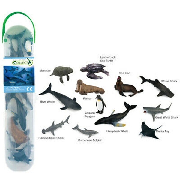 COLLECTA Vodní zvířata 1, 12 ks