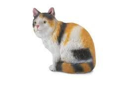 Collecta 3-barevná domácí kočka - sedící