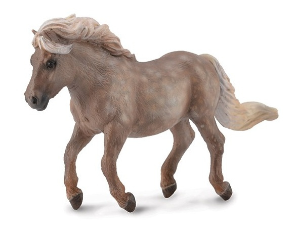 Collecta Kůň Shetlandský pony stříbrný