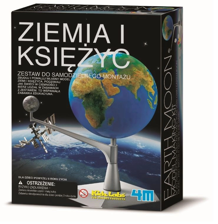 MAC TOYS Země a měsíc model