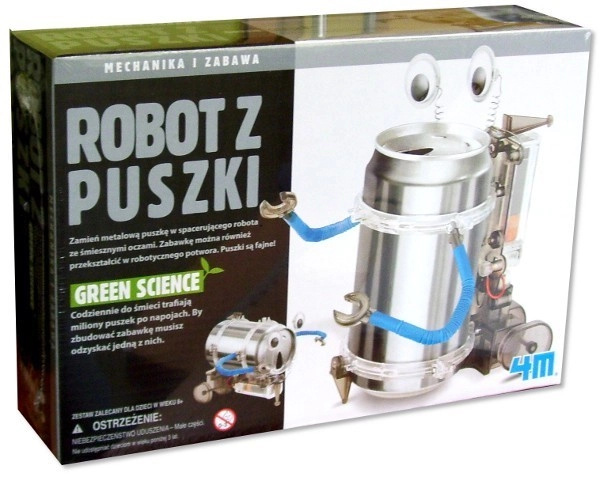 4M Robot z plechovky