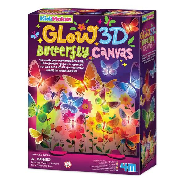 4M 3D Svítící obrázek - Motýli