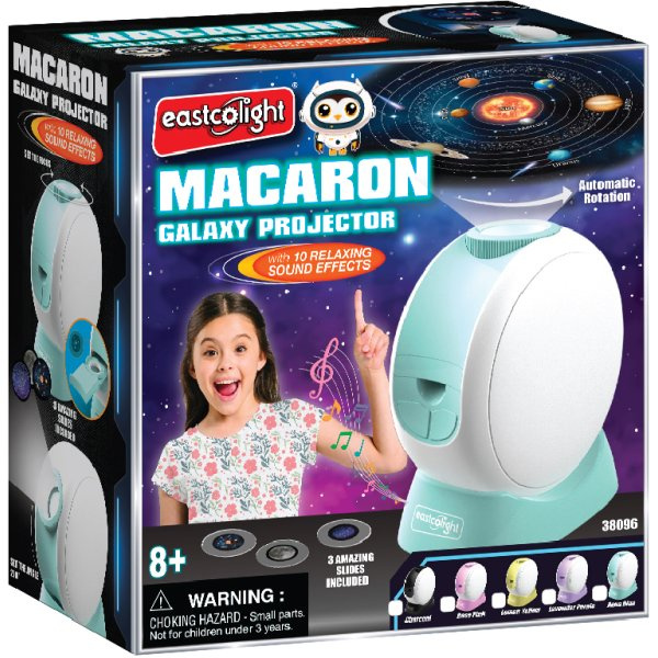 Projektor galaxie s automatickou rotací a zvukovými efekty