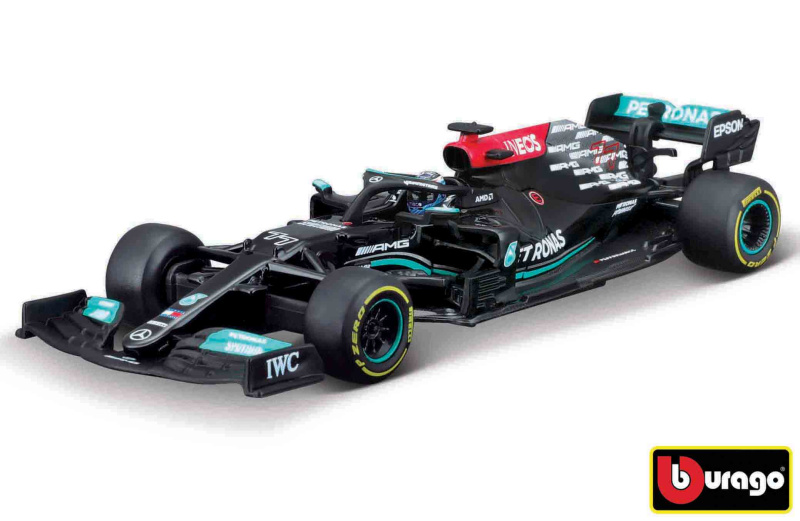 Signature Bburago Mercedes W12 77 Bottas BB18-38058B 1:43