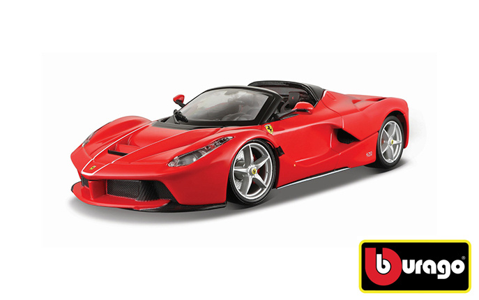 Bburago 1:24 La Ferrari Aperta červená, Bburago, W009331