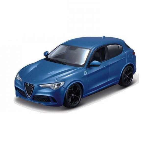 Bburago Alfa Romeo Stelvio / měřítko / od 8 let / modrá BB18 21086BL 1:24