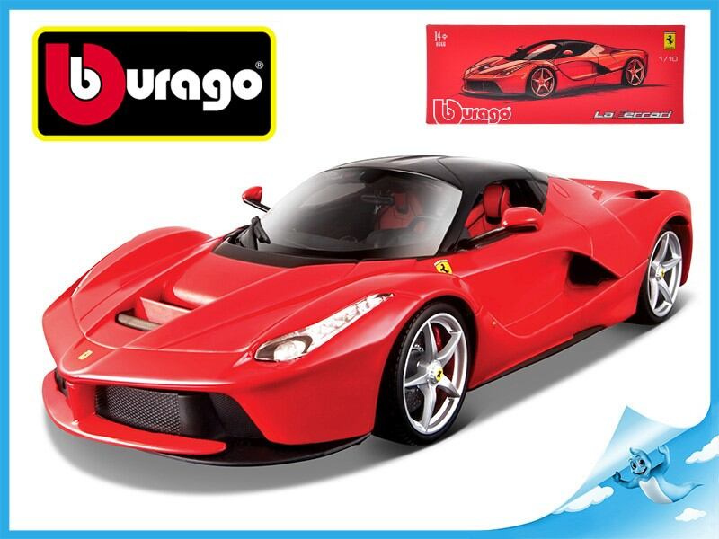 Bburago Sign. Ferrari LaFerrari červená 1:18