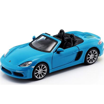 Bburago 1:24 Porsche 718 Boxster Blue