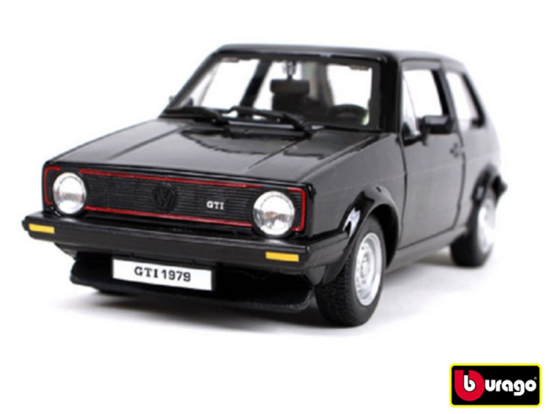Bburago 1:24 Volkswagen Golf MK1 GTI černá 18-21089