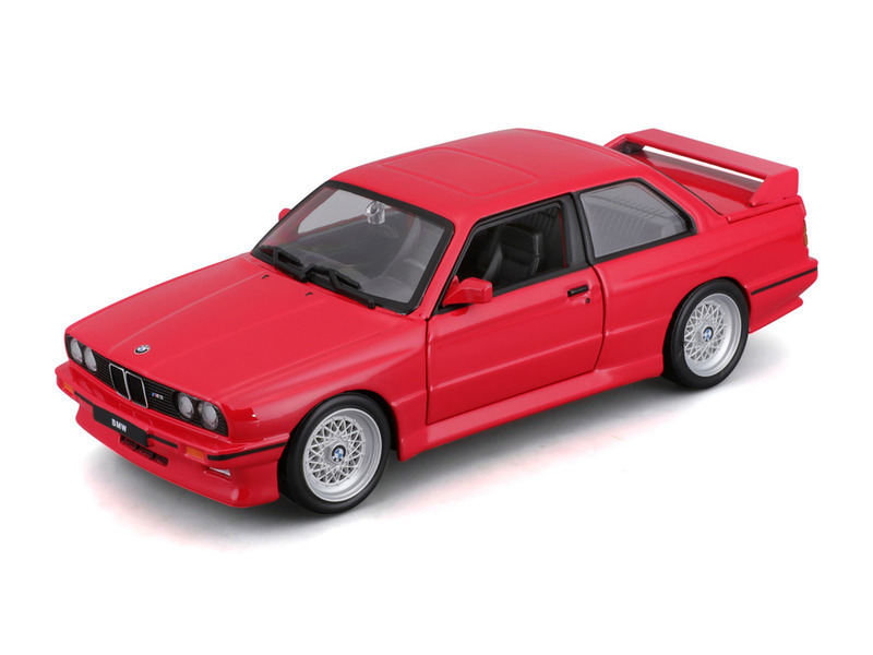 Bburago Plus BMW 3 Series M3 1988 White 1:24