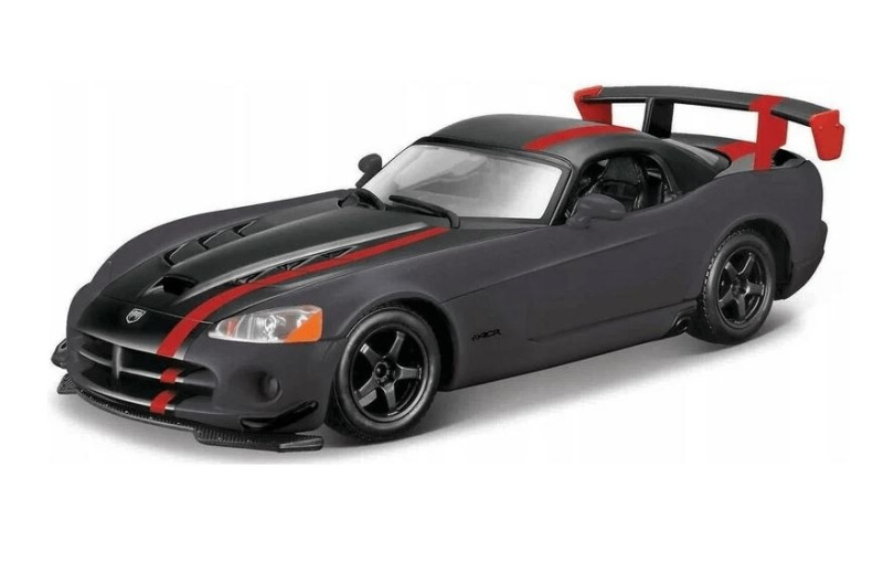 Bburago Dodge Viper SRT10 ACR šedá /Black 1:24