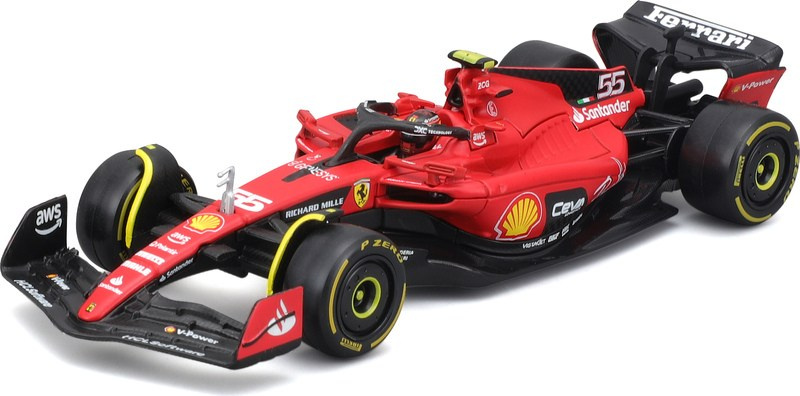Bburago Formula F1 Ferrari Scuderia SF 23 2023 nr.55 Carlos Sainz 1:43