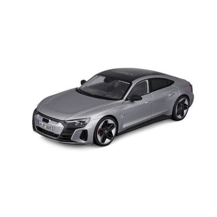 Bburago Audi RS E tron GT stříbrná 1:18
