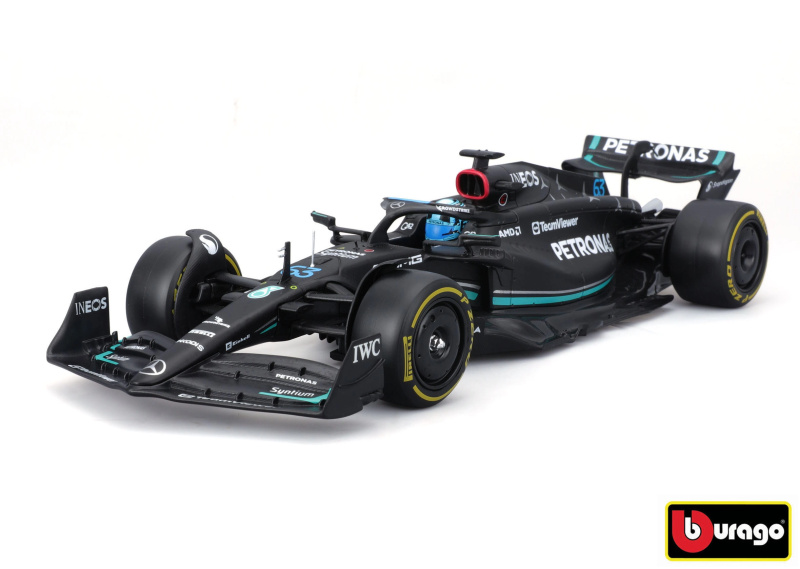Bburago Mercedes AMG Petronas W14 E 63 Russel 1:18