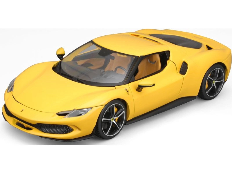 Bburago Ferrari 296 GTB Žlutá 1:18