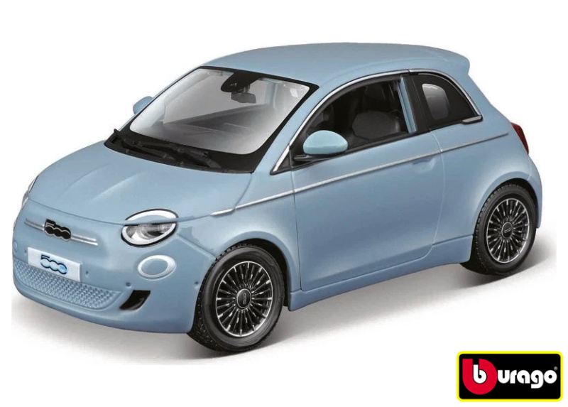 Bburago Fiat 500e model auta 1:24