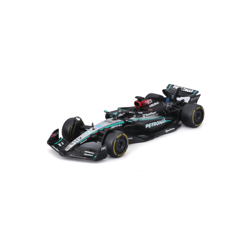 Bburago 1:43 RACE Formula F1 - Mercedes-AMG F1 W15 Performance (2024) #63 George Russel