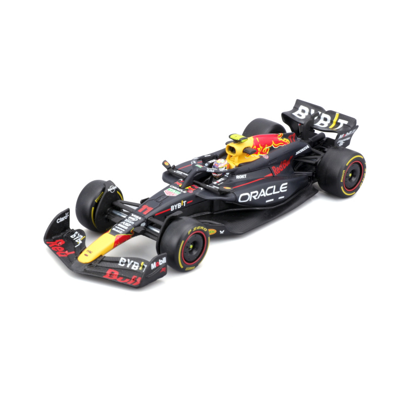 Bburago 1:43 formule F1 RED BULL RACING RB20 2024 s jezdcem a vitrínou