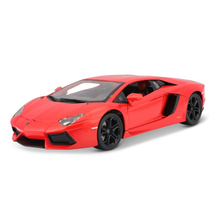 Bburago Lamborghini Aventador 1:18 oranžová 18-11033