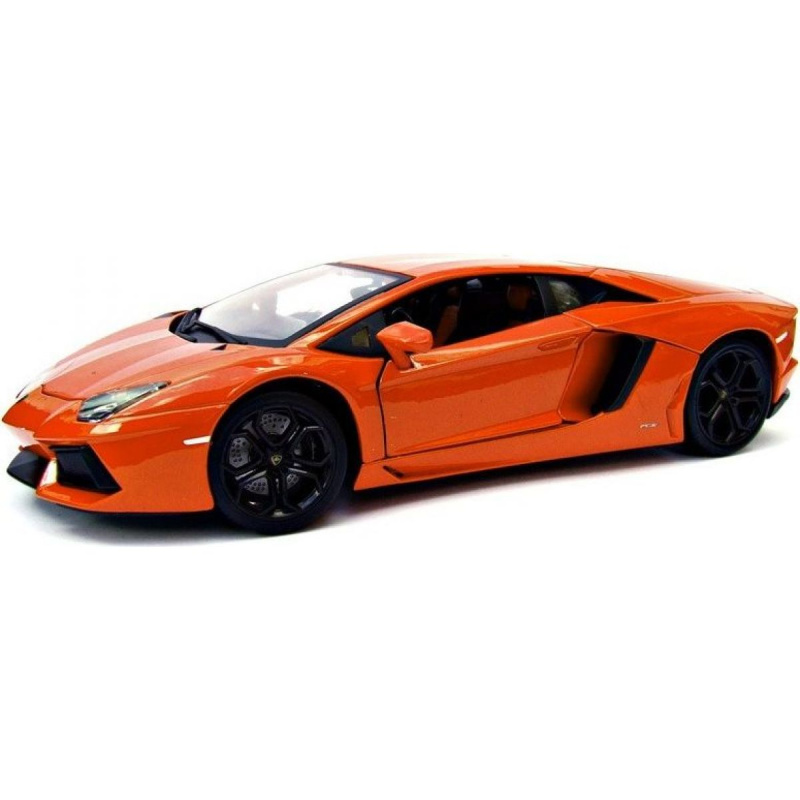 Bburago Lamborghini Aventador 1:18 oranžová 18-11033