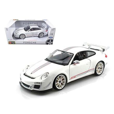 Bburago 1:18 Plus Porsche 911 GT3 RS White