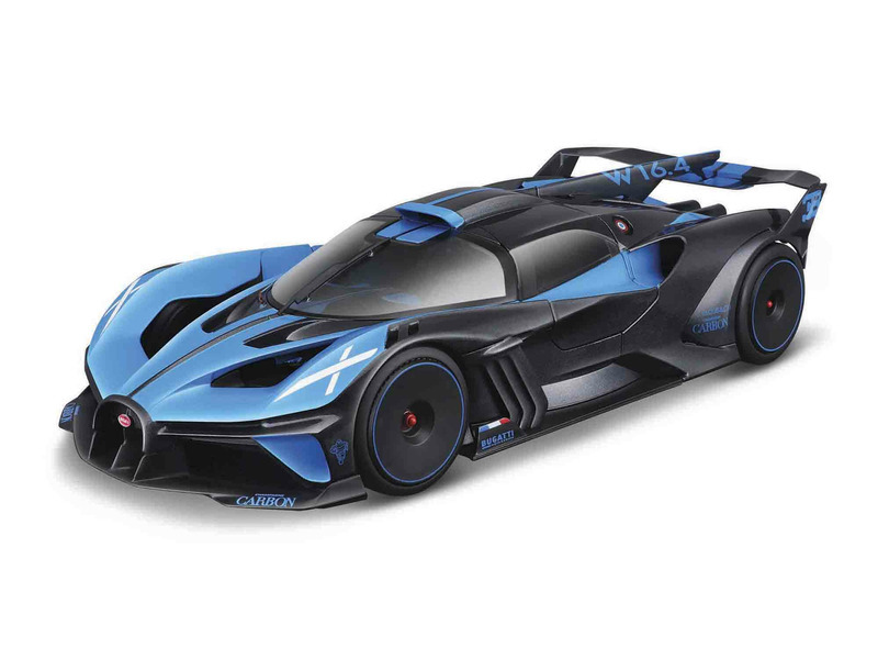Bburago Bugatti Bolide modrá černá 1:18