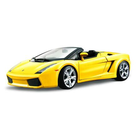 Bburago Lamborghini Gallardo Spyder metalíza žlutá 1:18