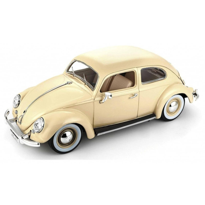Bburago 1:18 Volkswagen Beetle 1955 Beige