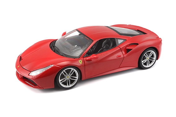 Bburago Ferrari 488 GTB červená 1:18