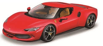 Bburago Ferrari 296 GTB Červená 1:18
