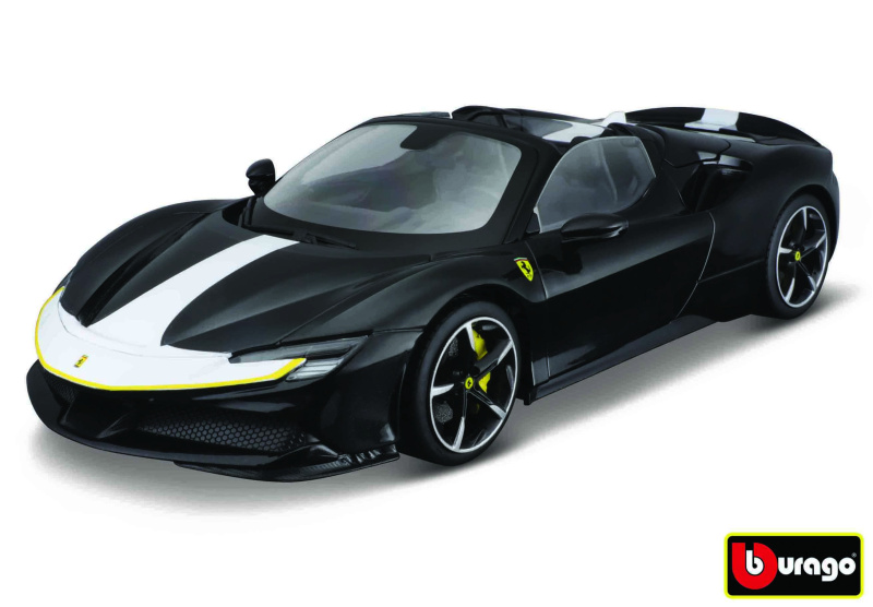 Ferrari SF90 Spider Assetto Fiorano černý - model 1:18