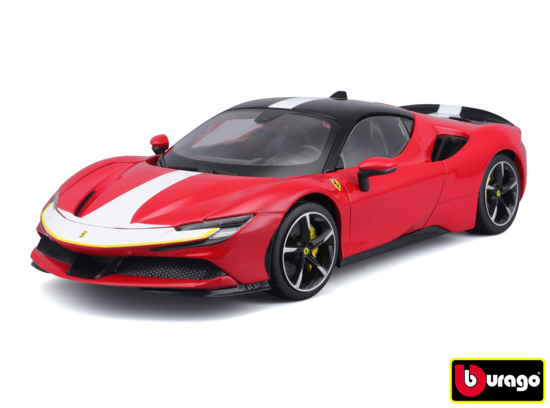 Ferrari SF90 Stradale Assetto Fiorano v červené barvě