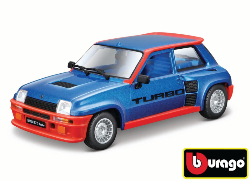 Bburago 1:24 Renault 5 Turbo modré 18-21088
