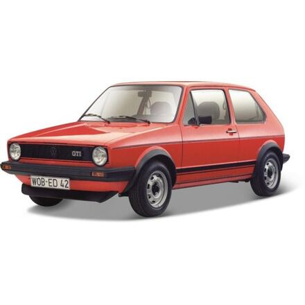 Bburago 1:24 Volkswagen Golf MK1 GTI červená 18-21089