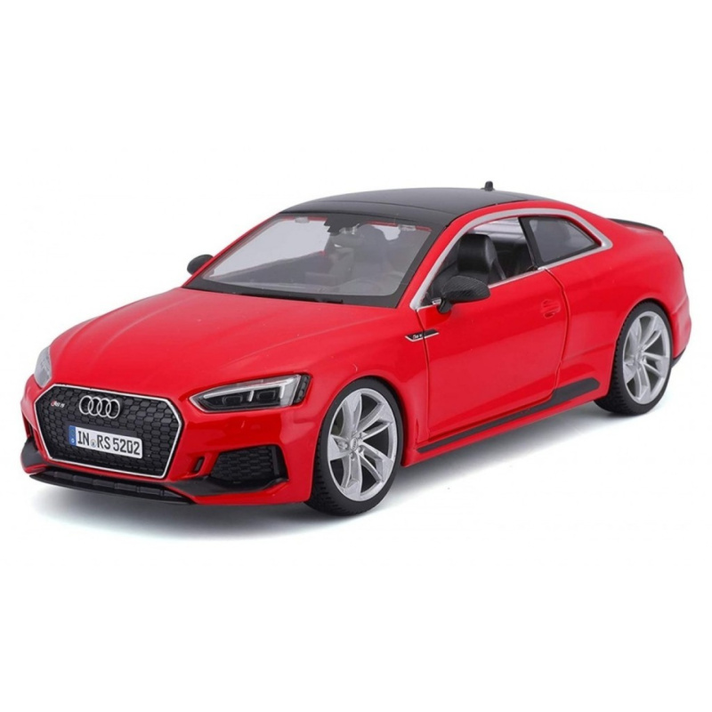 Bburago Audi RS 5 Coupe červená 1:24