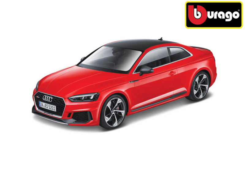 Bburago Audi RS 5 Coupe červená 1:24