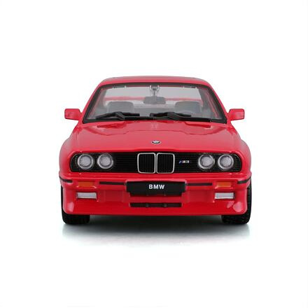 Bburago Plus BMW 3 Series M3 1988 Red 1:24