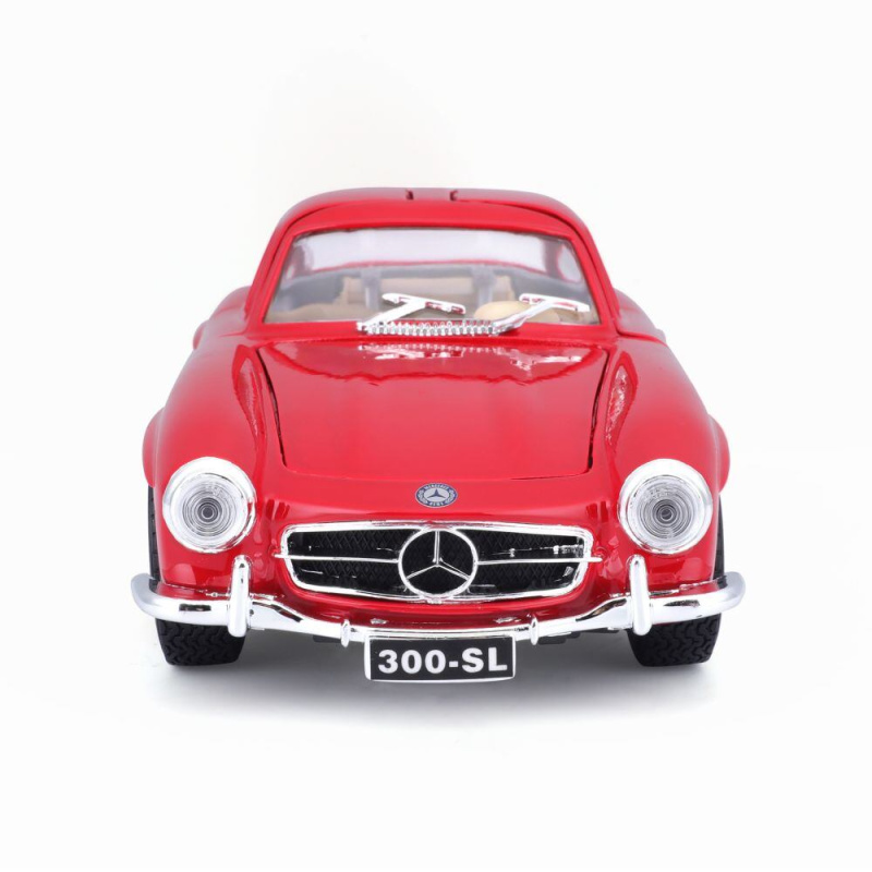 BBurago Mercedes Benz 300SL červená 1:24