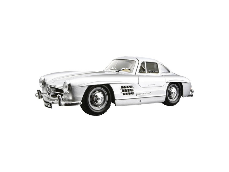 BBurago Mercedes Benz 300SL červená 1:24