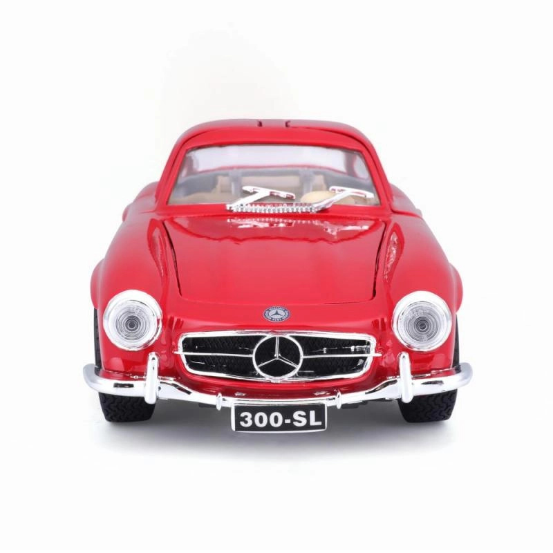 BBurago Mercedes Benz 300SL červená 1:24