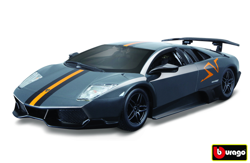 Bburago Lamborghini MURCIELAGO LP 670 4 SV Metallic šedá 1:24