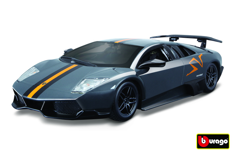 Bburago Lamborghini MURCIELAGO LP 670 4 SV Metallic šedá 1:24