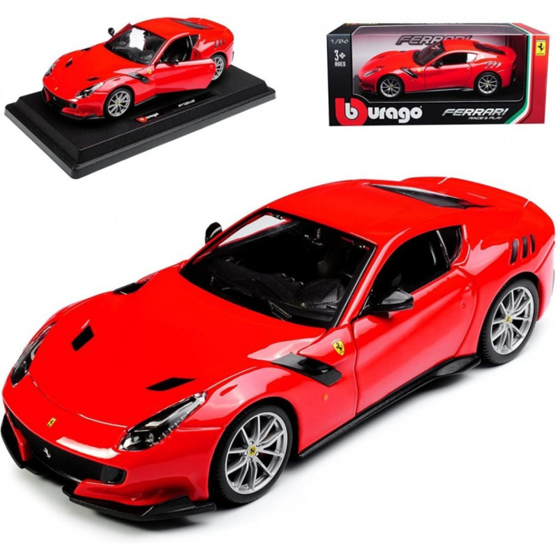 Bburago 1:24 Ferrari F12TDF červená 18-26021