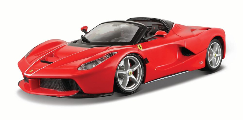 Bburago Ferrari LaFerrari Aperta metalíza BB18 26022B černá 1:24