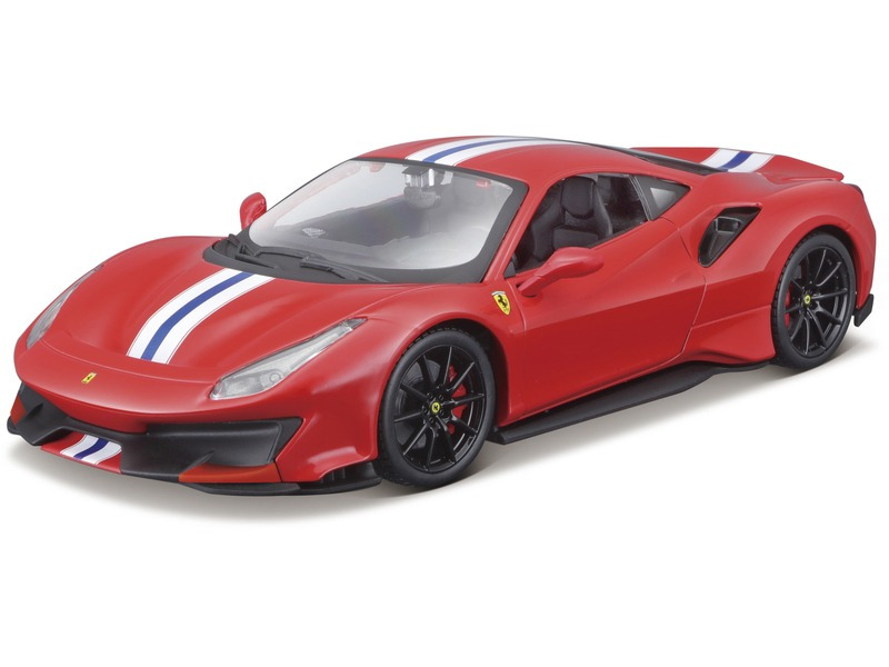 Bburago 1:24 Ferrari 488 Pista červené