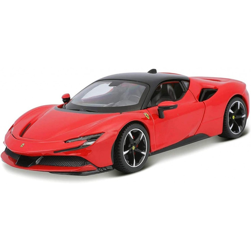 Bburago 1:24 Ferrari Top SF90 Stradale Red