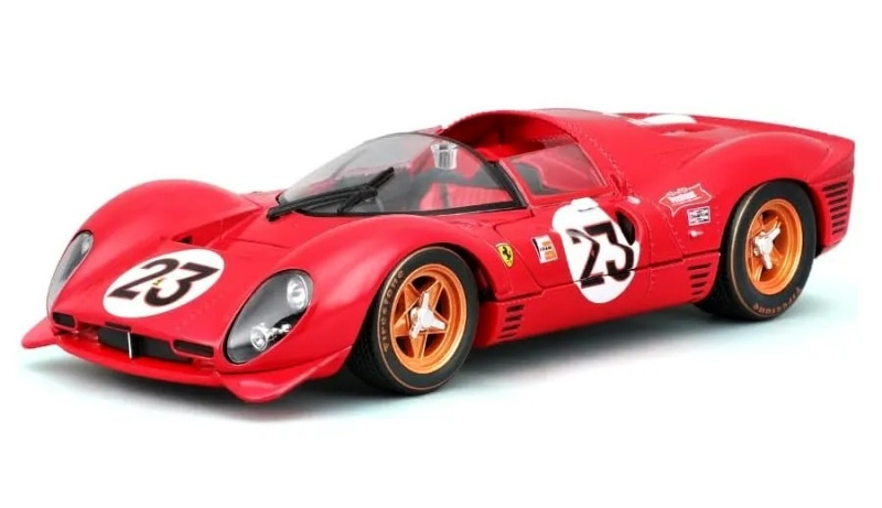 Bburago Ferrari Racing 330 P4 DAYTONA č.23 1:24